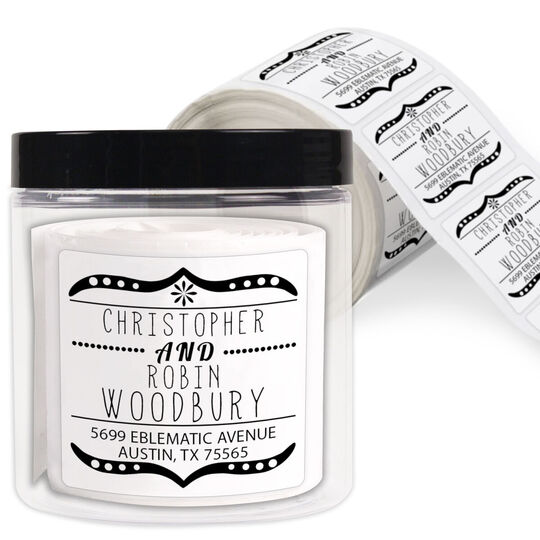 Woodbury Square Address Labels